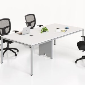 Boss Simple System 95 X 47 Meeting Table, White