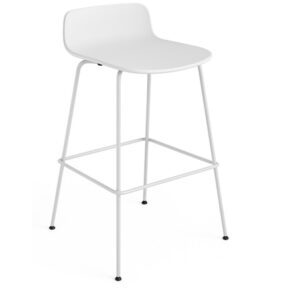 CAVALETTI MATCH FIXED STOOL WHITE